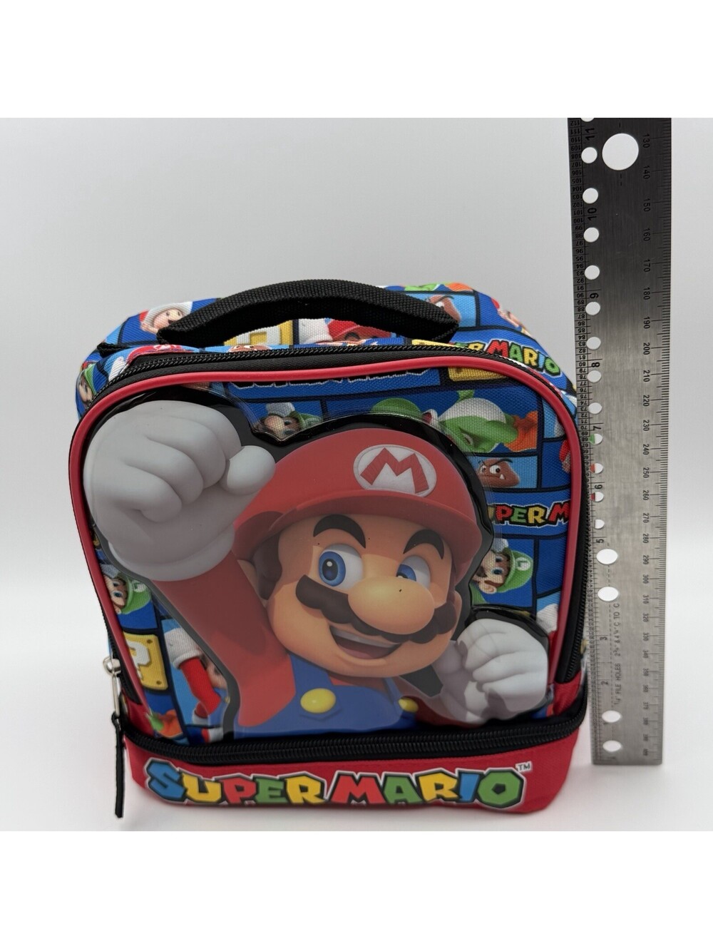 Super Mario Bros Lunch Box Bag Nintendo Mario Luigi Yoshi Insulated Kids